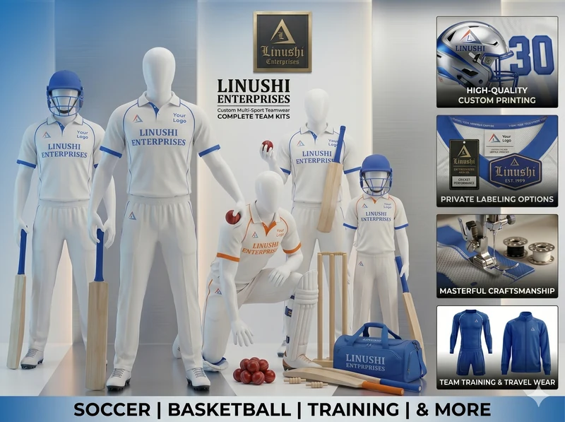 Custom cricket jersey kit with sublimated team jersey and trousers from a cricket jersey manufacturer