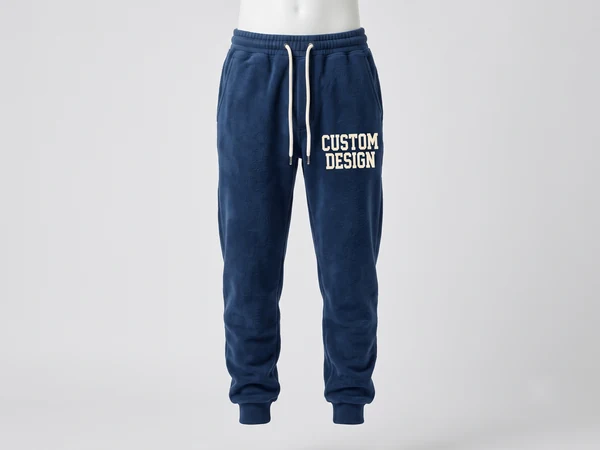 Custom jogger pants manufacturer fleece joggers with custom design print